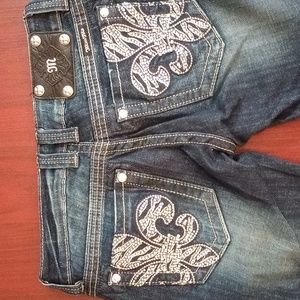 Miss Me jeans sz 27 EUC boot cut